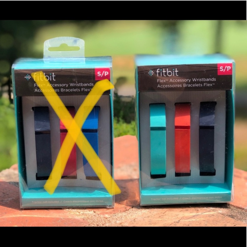 Fitbit “Flex”- S/P Accessory Wristbands pkg of 3
